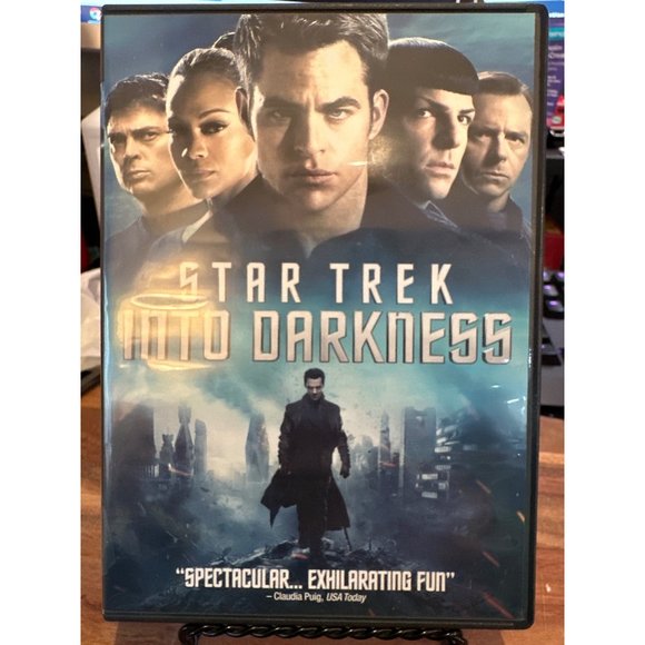 Star Trek Double Feature Into Darkness DVD PG13 Science Fiction Fantasy Chris Pi - Picture 8 of 11